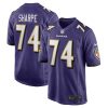 Baltimore Ravens David Sharpe Nike Purple NFL Game Jersey