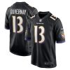 Baltimore Ravens Devin Duvernay Nike Black NFL Game Jersey