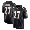 Baltimore Ravens J.K. Dobbins Nike Black NFL Game Jersey