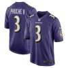 Baltimore Ravens James Proche II Nike Purple NFL Game Jersey