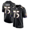 Baltimore Ravens Jonathan Ogden Nike Black Retired NFL Game Jersey