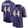 Baltimore Ravens Marlon Humphrey Nike Purple NFL Game Jersey