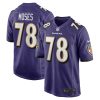 Baltimore Ravens Morgan Moses Nike Purple NFL Game Jersey