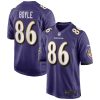 Baltimore Ravens Nick Boyle Nike Purple NFL Game Jersey