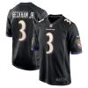Baltimore Ravens Odell Beckham Jr. Nike Black Alternate NFL Game Jersey