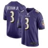 Baltimore Ravens Odell Beckham Jr. Nike Purple NFL Game Jersey