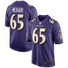 Baltimore Ravens Patrick Mekari Nike Purple NFL Game Jersey