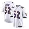 Baltimore Ravens Ray Lewis Nike White Retired NFL Game Jersey