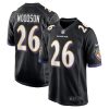 Baltimore Ravens Rod Woodson Nike Black NFL Game Jersey