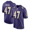 Baltimore Ravens Vince Biegel Nike Purple NFL Game Jersey