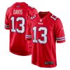 Buffalo Bills Gabe Davis Nike Red Alternate NFL Game Jersey