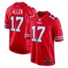 Buffalo Bills Josh Allen Nike Red Alternate NFL Game Jersey