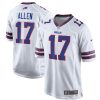 Buffalo Bills Josh Allen Nike White NFL Game Jersey