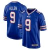 Buffalo Bills Kyle Allen Nike Royal NFL Game Jersey