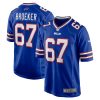 Buffalo Bills Nick Broeker Nike Royal NFL Game Jersey