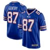 Buffalo Bills Tanner Gentry Nike Royal NFL Game Jersey
