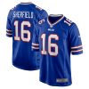 Buffalo Bills Trent Sherfield Nike Royal NFL Game Jersey