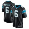 Carolina Panthers Baker Mayfield Nike Black Home NFL Game Jersey