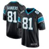 Carolina Panthers CJ Saunders Nike Black NFL Game Jersey