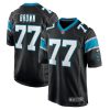 Carolina Panthers Deonte Brown Nike Black NFL Game Jersey