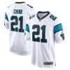 Carolina Panthers Jeremy Chinn Nike White NFL Game Jersey