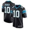 Carolina Panthers Johnny Hekker Nike Black NFL Game Jersey