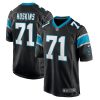 Carolina Panthers Phil Hoskins Nike Black NFL Game Jersey