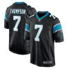 Carolina Panthers Shaq Thompson Nike Black NFL Game Jersey