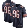 Chicago Bears Akiem Hicks Nike Navy NFL Game Jersey