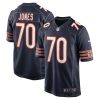 Chicago Bears Braxton Jones Nike Navy NFL Game Jersey