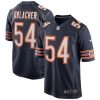 Chicago Bears Brian Urlacher Nike Navy Retired NFL Game Jersey
