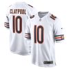 Chicago Bears Chase Claypool Nike White NFL Game Jersey