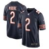 Chicago Bears D.J. Moore Nike Navy NFL Game Jersey