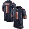 Chicago Bears Darnell Mooney Nike Navy NFL Game Jersey