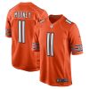 Chicago Bears Darnell Mooney Nike Orange Alternate NFL Game Jersey
