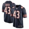 Chicago Bears DeMarquis Gates Nike Navy NFL Game Jersey