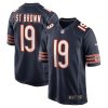 Chicago Bears Equanimeous St. Brown Nike Navy NFL Game Jersey