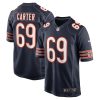 Chicago Bears Ja’Tyre Carter Nike Navy NFL Game Jersey