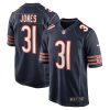 Chicago Bears Jaylon Jones Nike Navy NFL Game Jersey