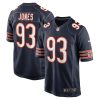 Chicago Bears Justin Jones Nike Navy NFL Game Jersey