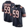 Chicago Bears Kingsley Jonathan Nike Navy NFL Game Jersey