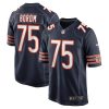 Chicago Bears Larry Borom Nike Navy NFL Game Jersey