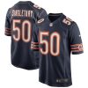Chicago Bears Mike Singletary Nike Navy Retired NFL Game Jersey