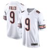 Chicago Bears Nick Foles Nike White NFL Game Jersey