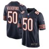 Chicago Bears Sterling Weatherford Nike Navy NFL Game Jersey