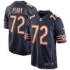 Chicago Bears William Perry Nike Navy NFL Game Jersey