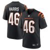 Cincinnati Bengals Clark Harris Nike Black NFL Game Jersey