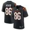 Cincinnati Bengals Devin Asiasi Nike Black NFL Game Jersey