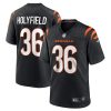 Cincinnati Bengals Elijah Holyfield Nike Black NFL Game Jersey
