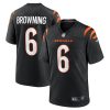 Cincinnati Bengals Jake Browning Nike Black NFL Game Jersey